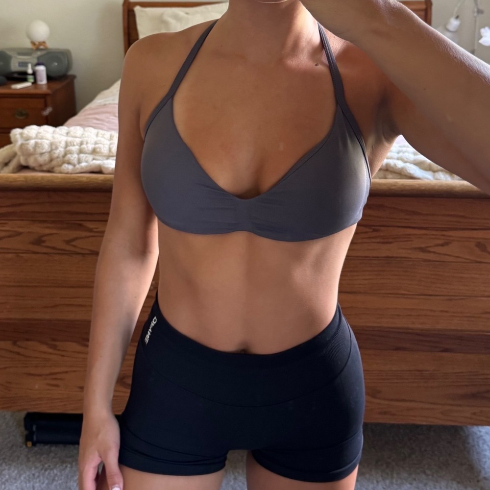 Dfyne impact strappy bra truffle extra small